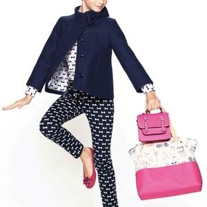 KATE SPADE x GAP KIDS Scribble Printed Canvas Tote